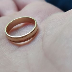 14K Gold Vintage Ring with Migraine Detail